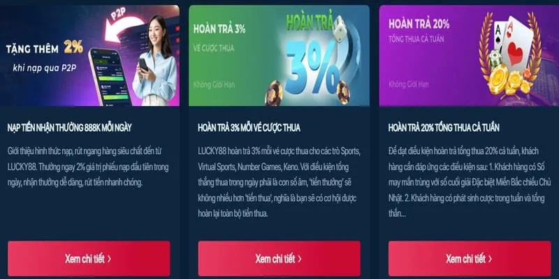 Giao diện trang chủ OKVIP với nút đăng ký